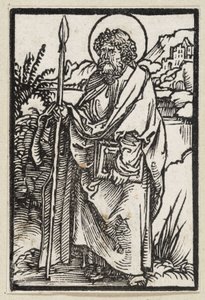 Apostel Thomas (63 religiöse Szenen) von Albrecht Dürer