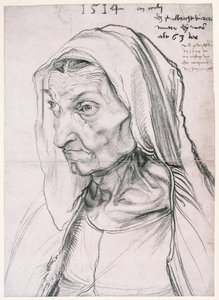 Barbara Dürer, geb. Holper / Barbara Dürer, die Mutter des Künstlers von Albrecht Dürer