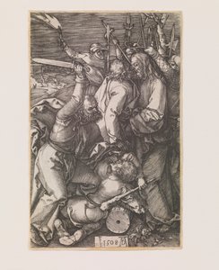 Verrat an Christus, aus der Serie „Die gravierte Passion“
