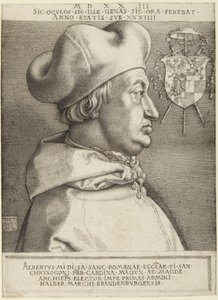 Kardinal Albrecht von Brandenburg von Albrecht Dürer