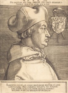 Kardinal Albrecht von Brandenburg, 1523
