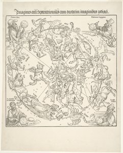 Himmelskarte des nördlichen Himmels (Imagines coeli septentrionalis)