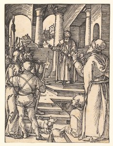 Christus vor Pilatus, aus "Die Kleine Passion" von Albrecht Dürer