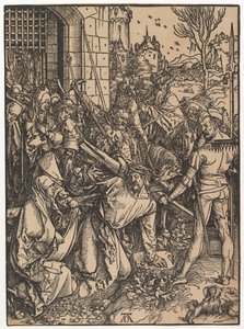 Christus trägt das Kreuz, aus Die Große Passion von Albrecht Dürer