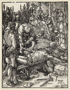 Christus ans Kreuz genagelt von Albrecht Dürer