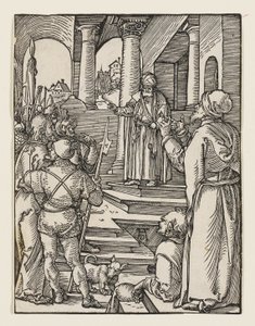 Christus wird vor Pilatus geführt von Albrecht Dürer