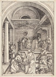 Christus unter den Ärzten von Albrecht Dürer