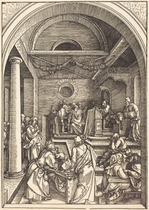 Christus unter den Ärzten von Albrecht Dürer