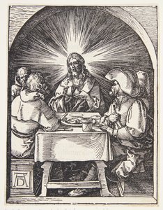 Christus in Emmaus von Albrecht Dürer