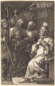 Christus vor Kaiphas von Albrecht Dürer