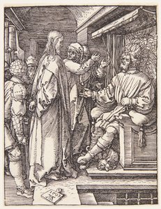 Christus vor Herodes von Albrecht Dürer