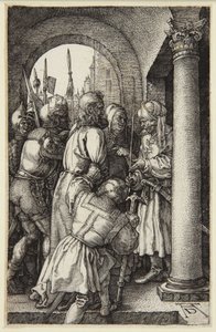 Christus vor Pilatus (Serie der gravierten Passion)