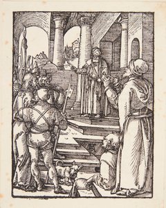 Christus vor Pilatus von Albrecht Dürer