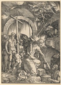 Christus in der Vorhölle, aus Die Große Passion von Albrecht Dürer
