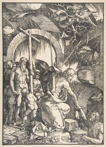 Christus in der Vorhölle, aus „Die Große Passion“ von Albrecht Dürer