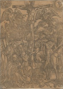 Christus am Kreuz, Blatt 8 der Folge "Die Grosse Passion" von Albrecht Dürer