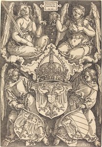 Wappen des Deutschen Reiches und der Stadt Nürnberg