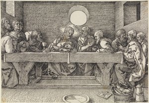 Das letzte Abendmahl von Albrecht Dürer