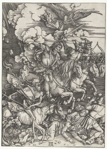 Die vier Reiter der Apokalypse von Albrecht Dürer