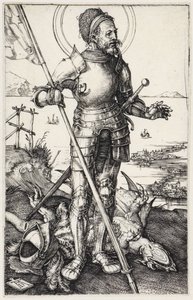 Der Heilige Georg zu Fuß von Albrecht Dürer