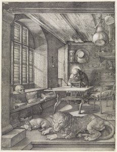 Der Heilige Hieronymus im Gehäus von Albrecht Dürer
