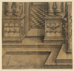 Die Ehrenpforte Kaiser Maximilians I. (10): Die Sockel des linken Portals