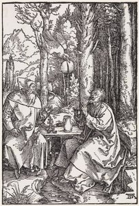 Die heiligen Einsiedler Antonius und Paulus von Albrecht Dürer