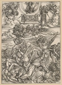 Die vier Racheengel (Apokalypse) von Albrecht Dürer