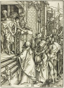 Ecce Homo - Die Darstellung Christi, aus Die Große Passion von Albrecht Dürer