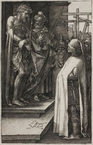 Ecce Homo, aus der Serie "Die gravierte Passion"