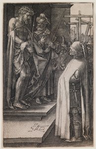 Ecce Homo, aus der Serie „Die gravierte Passion“