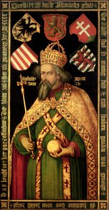 Kaiser Sigismund, Heiliger Römischer Kaiser, König von Ungarn und Böhmen (1368-1437), um 1600 von Albrecht Dürer