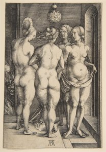 Vier nackte Frauen von Albrecht Dürer