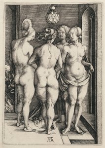 Vier nackte Frauen von Albrecht Dürer