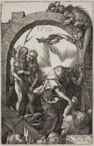 Höllenfahrt; Christus im Limbus, aus Die gravierte Passion