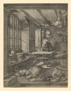 Heiliger Hieronymus im Gehäus