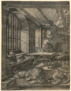 Heiliger Hieronymus im Gehäuse von Albrecht Dürer