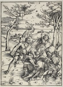 Herkules besiegt die Molioniden-Zwillinge