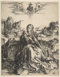 Heilige Familie mit einer Libelle, ca. 1495