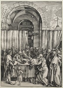 Joachims Opfer wird vom Hohepriester abgelehnt, ca. 1504-1505