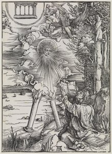 Johannes, das Buch verschlingend / Der Starke Engel von Albrecht Dürer