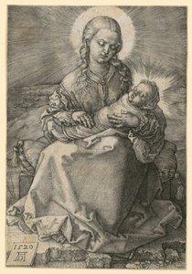Jungfrau mit dem Wickelkind von Albrecht Dürer