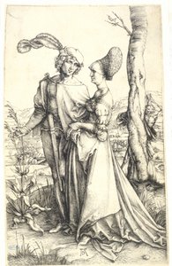 Der Spaziergang (Bartsch 94) von Albrecht Dürer