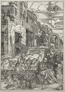 Leben der Jungfrau: Die Rast in Ägypten von Albrecht Dürer