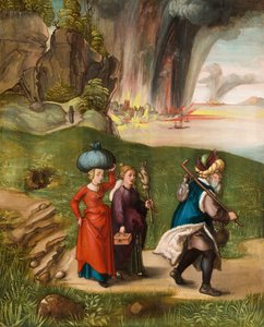 Lot und seine Töchter [Rückseite], ca. 1496-1499