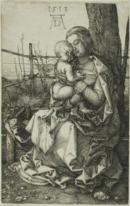 Madonna am Baum