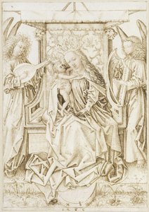 Madonna mit musizierenden Engeln von Albrecht Dürer