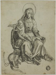 Madonna mit dem Affen