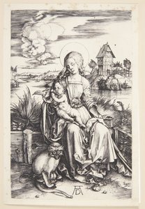 Madonna mit dem Affen