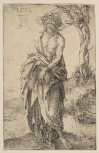 Der Schmerzensmann mit gebundenen Händen, 1512 von Albrecht Dürer